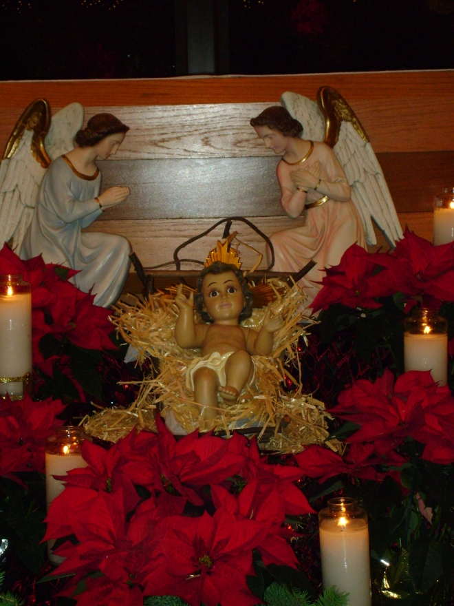 Baby Jesus at St. Philip Benizi Parish